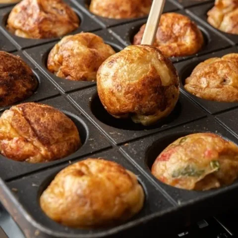 自分で作るたこ焼