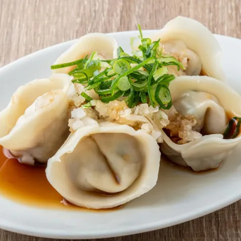 おろしポン酢水餃子